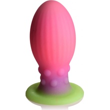 Creature Cocks XL Xeno Egg Glow in the Dark Silicone Egg Pink