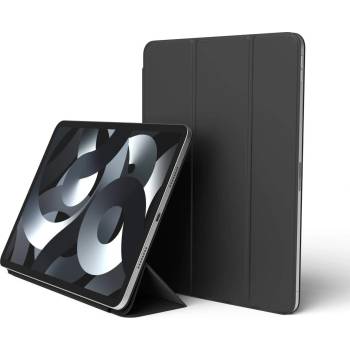elago Smart Folio Case - магнитен полиуретанов кейс с поставка за iPad Air 5 (2022), iPad Air 4 (2020), iPad Pro 11 (2018) (черен)