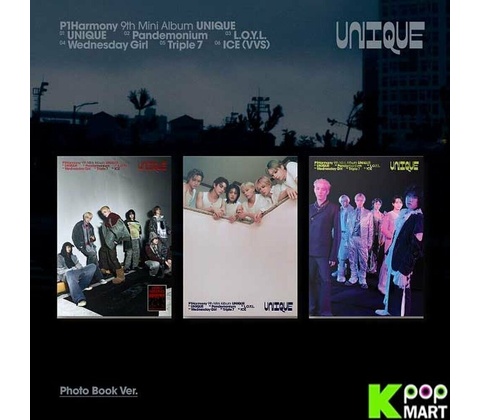 P1harmony - Unique (Photobook Version) CD