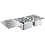 GROHE 31588sd1 - Мивка k500 1160 × 500 мм неръждаема стомана (gh0830) Мивка за вграждане
