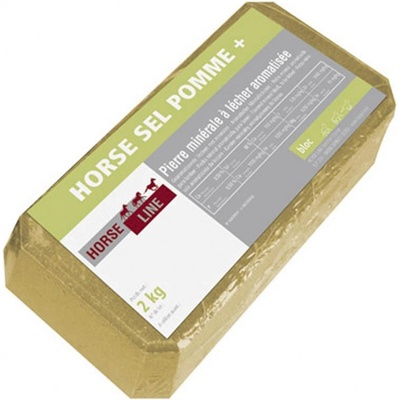 Horse Line Solný liz pro koně Roc s příchutí jablka 2 kg