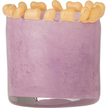 Bloomingville Стъклен свещник за чаена свещ Edger - Bloomingville (82072626)