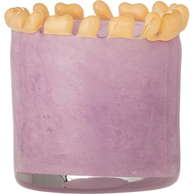 Bloomingville Стъклен свещник за чаена свещ Edger - Bloomingville (82072626)