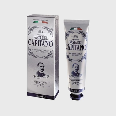 Pasta del Capitano 1905 Whitening Baking Soda bělící s jedlou sodou 75 ml