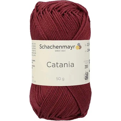 Schachenmayr Příze Catania 425 matná vínová