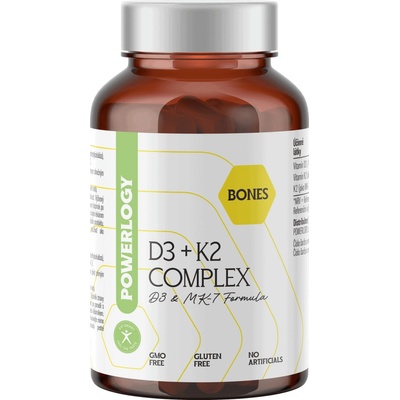 Powerlogy D3+K2 Complex 60 kapsúl