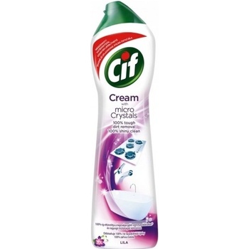 Cif Cream Lila Flower tekutý písek čistící prostředek 500 ml
