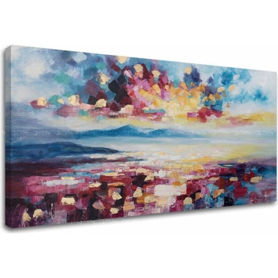 Obraz na plátne ABSTRAKT - 100x50 cm