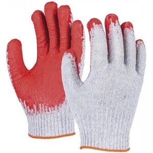 DONAU Защитни ръкавици, текстилни, DONAU „Safety, 10/XL, червени (32022121-04)