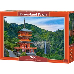 Castorland Пъзел Castorland от 500 части - Сейганто-джи, Япония (B-53773)