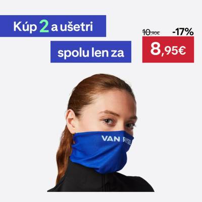 Van Rysel cyklistický nákrčník modrý