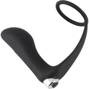 Black Velvets Черни кадифета Вибриращ пръстен и щепсел