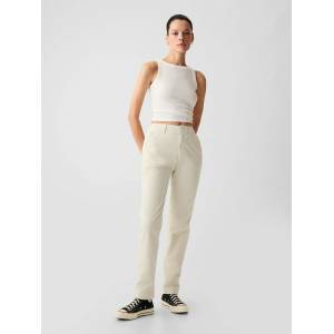 GAP Кремави панталони Mid Rise downtown GAP GAP | Bezhov | ЖЕНИ | 0