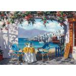Schmidt Spiele - Puzzle Sam Park: Date at Mykonos - 1 000 piese
