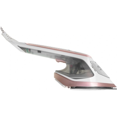 Adler Уред за гладене с пара 2в1 Adler AD 5044, 1800W, 180ml, 25g/min, Керамична плоча, LED дисплей, Вертикално и хоризонтално гладене, Бял/златист, (35922820) (9999AD5044)