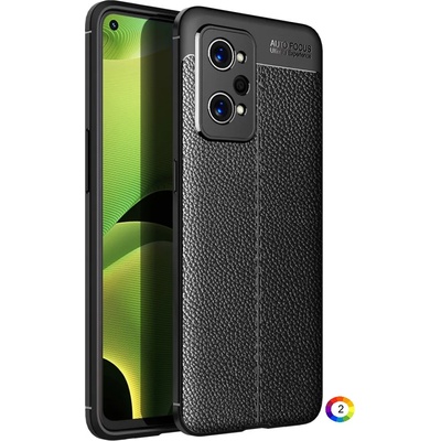 realme GT Neo2 / GT2 Удароустойчив Litchi Skin Калъф и Протектор