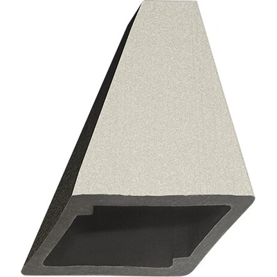 Plotovka WPC Terafest Rhombus Smooth Broušený Inox 94(70)x41mm