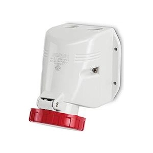 SCAME Промишлен контакт 3P+N+Е 16A IP66/67, 3 кабелни входа/изхода М25 серия Optima модел TOP - 518.1657T (518.1657T)
