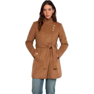 Salsa jeans Палто Salsa jeans Grace coat - Brown (White)