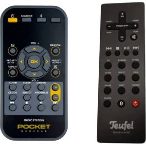 GENERAL TEUFEL MusicStation RC version 1 - дистанционно управление дубликат (MusicStation RC version 1) Дистанционно