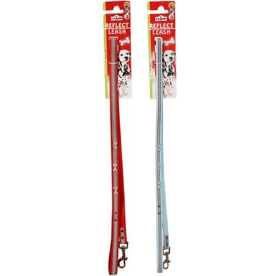 Camon Reflect - Повод за кучета, 2.0 см. /120 см. - червен