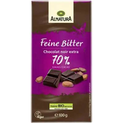 Alnatura Hořká čokoláda jemná 100 g