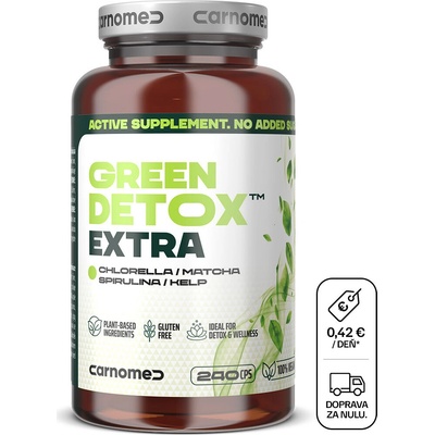 CarnoMed Green Detox EXTRA 240 kapsúl