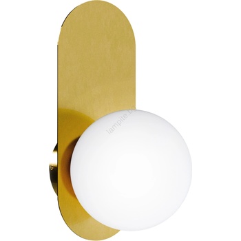 SmartLED Стенно осветително тяло 1xE27/40W/230V, златисто/бяло (SD0085)