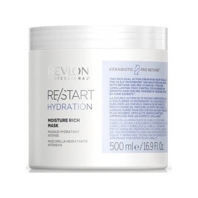 Revlon Restart Hydration Moisture Rich Mask 500 ml