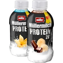 Müller milch Protein vanilka/čokoláda a banán 400 g