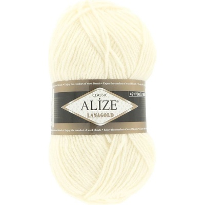Alize Lanagold Classic 01 maslová biela