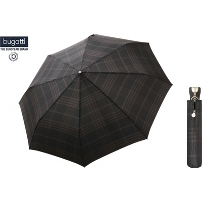 Bugatti pánský skládací automatický deštník Gran Turismo černý 74663001BU