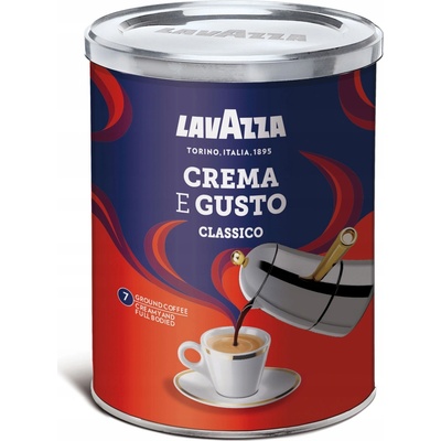 Lavazza Crema e Gusto Classico mletá 250 g