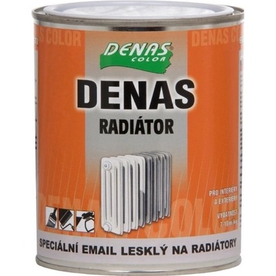 Denas Radiator barva na radiátory, rychleschnoucí, vodou ředitelná, 0100 bílá, 700 g – Zbozi.Blesk.cz