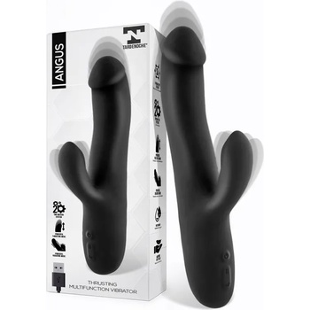 Image 1 of Tardenoche Angus Vibrator with Thrusting Movement 2 Motors Silicone Black