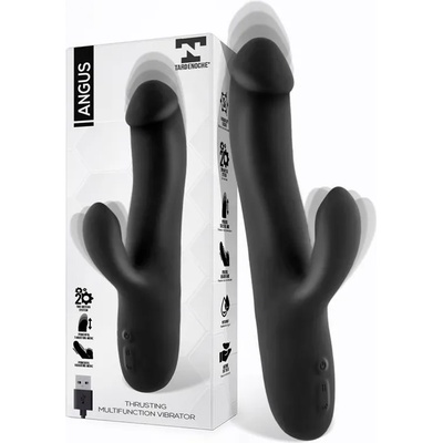 Tardenoche Angus Vibrator with Thrusting Movement 2 Motors Silicone Black