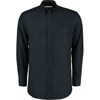 Kustom Kit pánská košile Oxford dlouhý rukáv KK 351 navy french