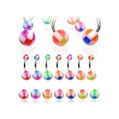 Šperky4U piercing do pupíku banánek BA01039-BA