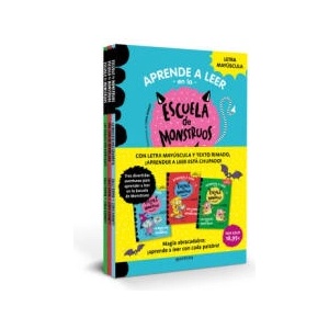 Pack Escuela de Monstruos (La mascota más grandota, Una liada de mermelada, Las | SALLY RIPPIN, MAR BENEGAS (2022)