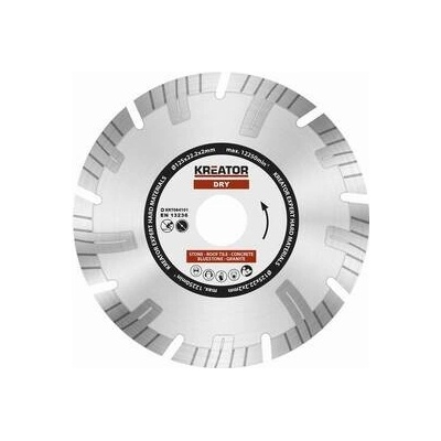 Kreator KRT084101 - Diamantový kotúč segmentový 125mm EXPERT