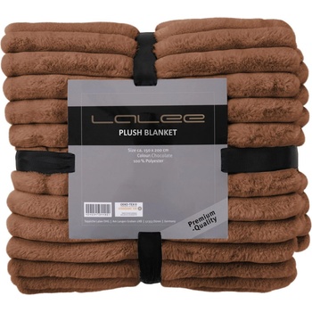 Lalee Одеяло Plush Blanket PLB 500, 150x200, шоколад (PLB500CHO150200)