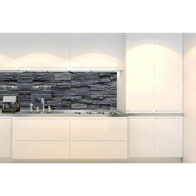 DIMEX KI-180-248 Fototapeta do kuchyne Bridlicový kamenný múr, rozmery 180 x 60 cm