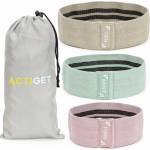 Actiget Комплект ластици за съпротивление, 3 бр. - actiget mini band