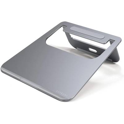 Satechi Aluminium Laptop Stand - преносима алуминиева поставка за MacBook и лаптопи (тъмносива)