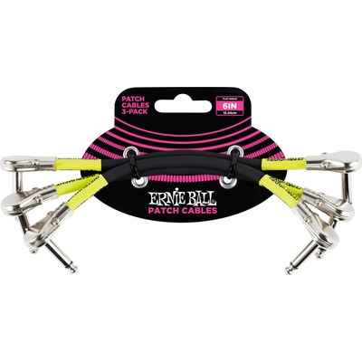 Ernie Ball P06059 15 cm Ъглов - Ъглов Пач кабел (P06059)