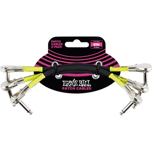 Ernie Ball P06059 15 cm Ъглов - Ъглов Пач кабел (P06059)
