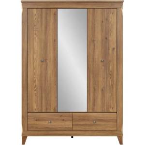 Black Red White Трикрилен гардероб bergen szf2d1m2s