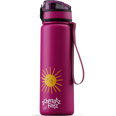 Klarstein schmatzfatz, бутилка за пиене, спортна бутилка, 500 мл, 24 см, тритан (SMF5-PurpleSun-500ml) (SMF5-PurpleSun-500ml)