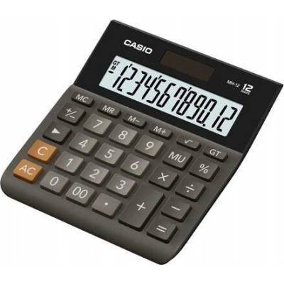 Casio MH12S 127x136mm 12místná černá