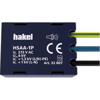 Svodič přepětí T3 Hakel HSAA-1P
